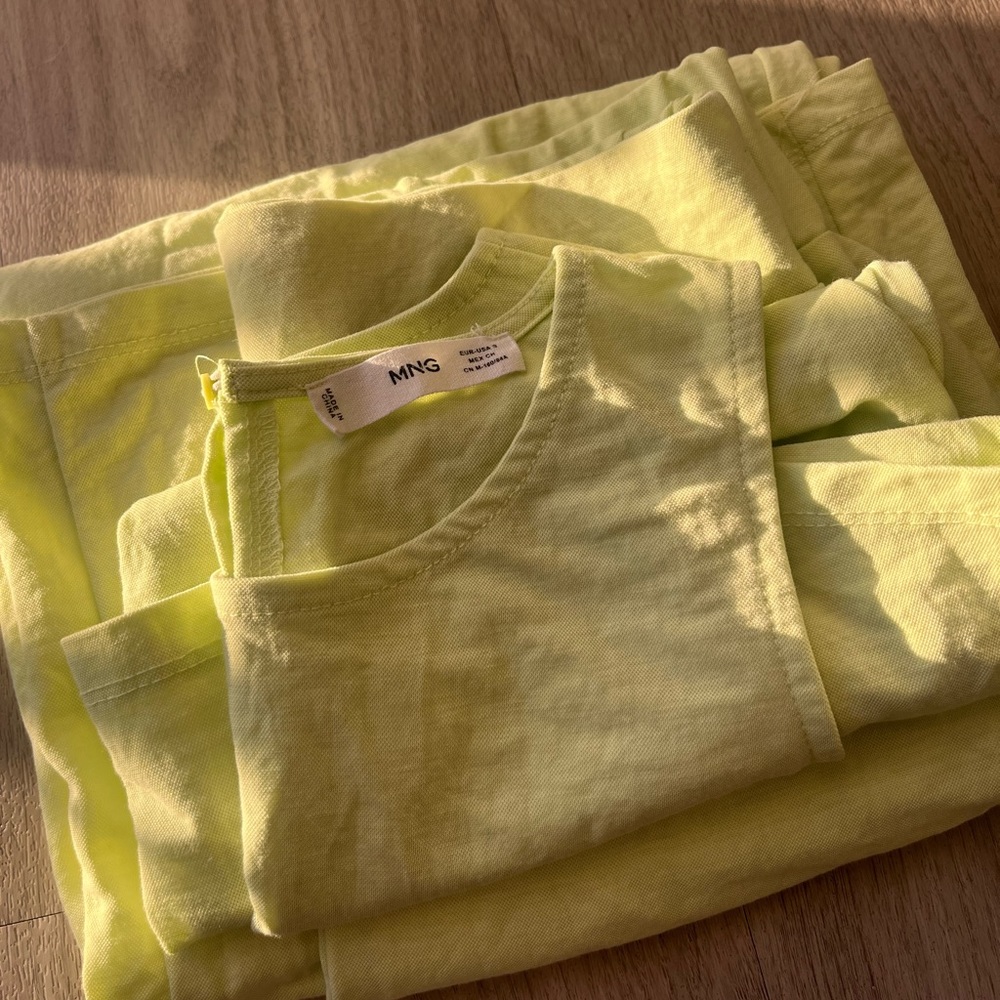 Citron Matching Set - Size Small